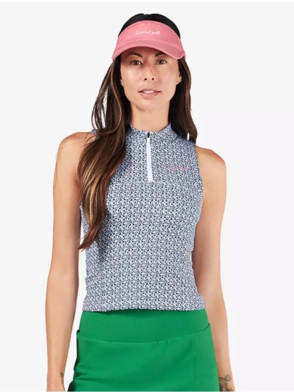 Barstool Golf Women's Sleeveless Golf Polo Shirt